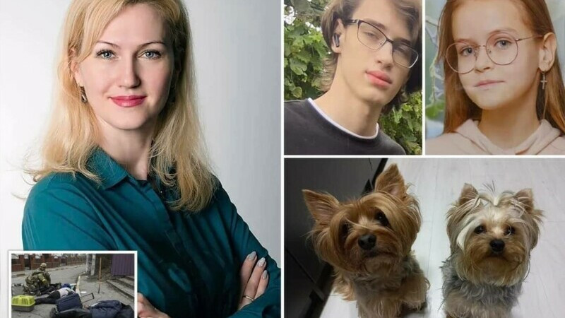 Mărturia devastatoare a unui ucrainean care și-a pierdut soția și cei doi copii în bombardamentele Rusiei