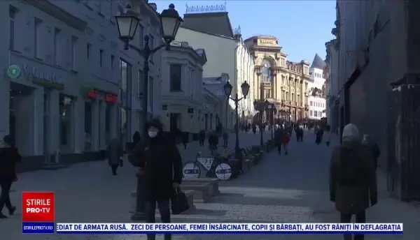 Rubla rusească a înregistrat un nou minim-record față de dolar și euro. Banca Rusiei a interzis ruşilor să mai cumpere valută