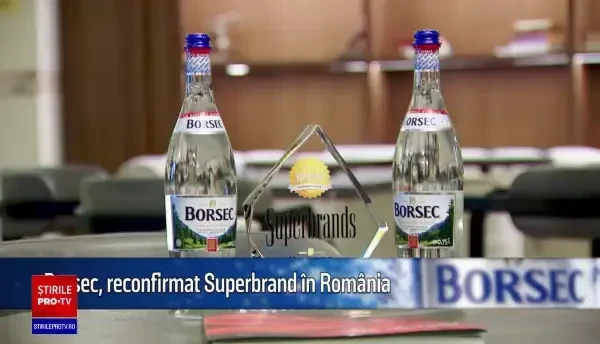 (P) Borsec, reconfirmat Superbrand în România