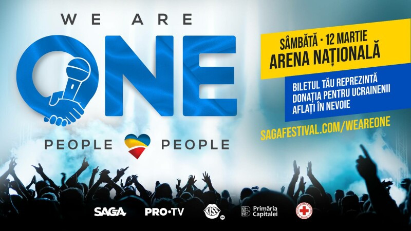 Mai este o singură zi până la cel mai mare concert caritabil din România: „WE ARE ONE”