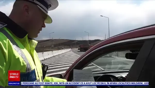 Polițiștii din Mureș au oprit fiecare mașină venită din Ucraina pentru a le oferi șoferilor o cafea caldă