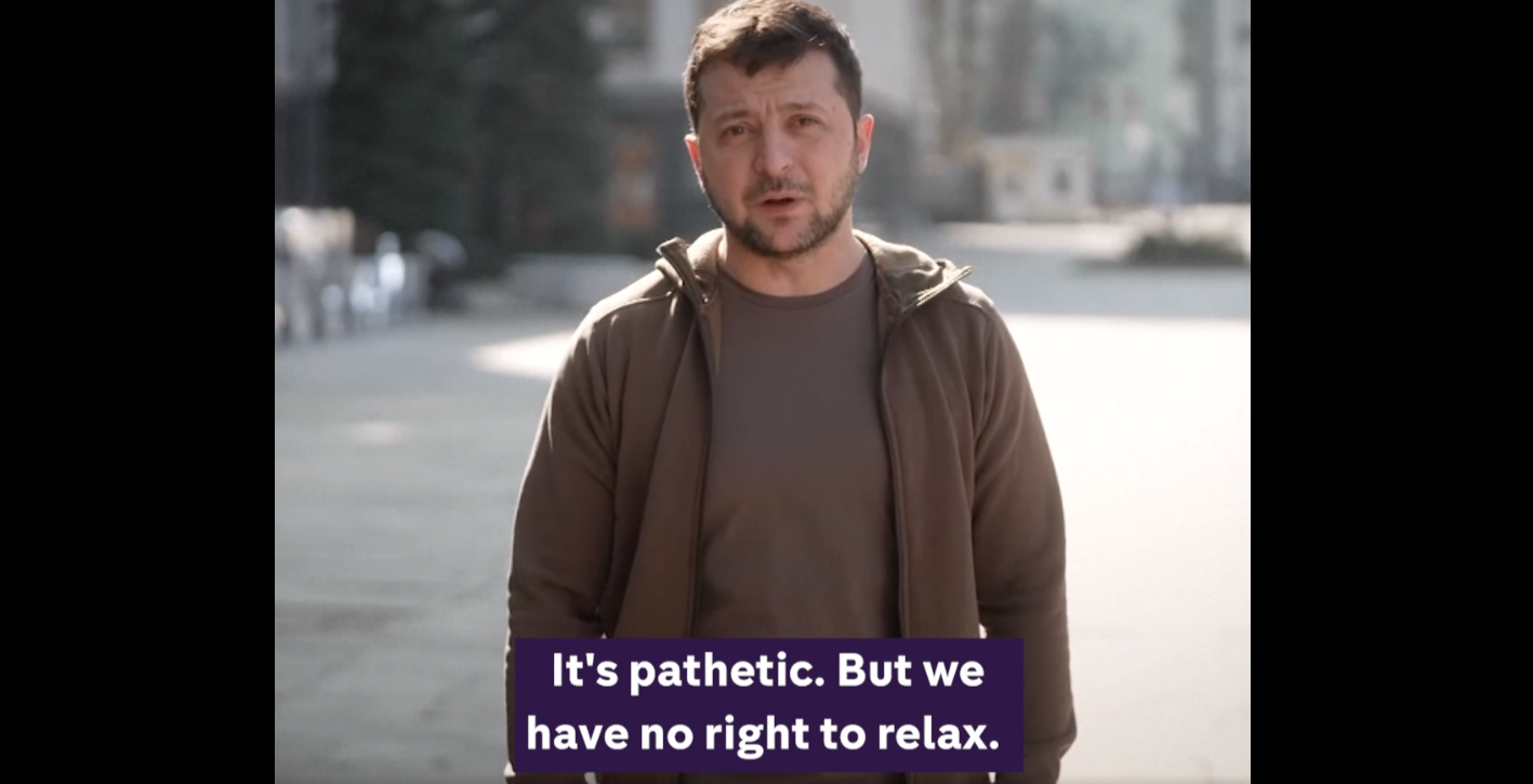 Zelenski: ”Provocăm atâtea pierderi inamicului, încât nu știe unde să caute ajutor. E patetic”