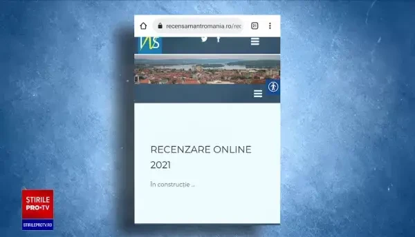 A început recensământul populației, însă cu stângul. Platforma online s-a blocat la primele ore