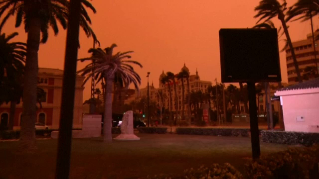 Furtună de nisip saharian în Spania. Cerul a devenit portocaliu în provincia Alicante