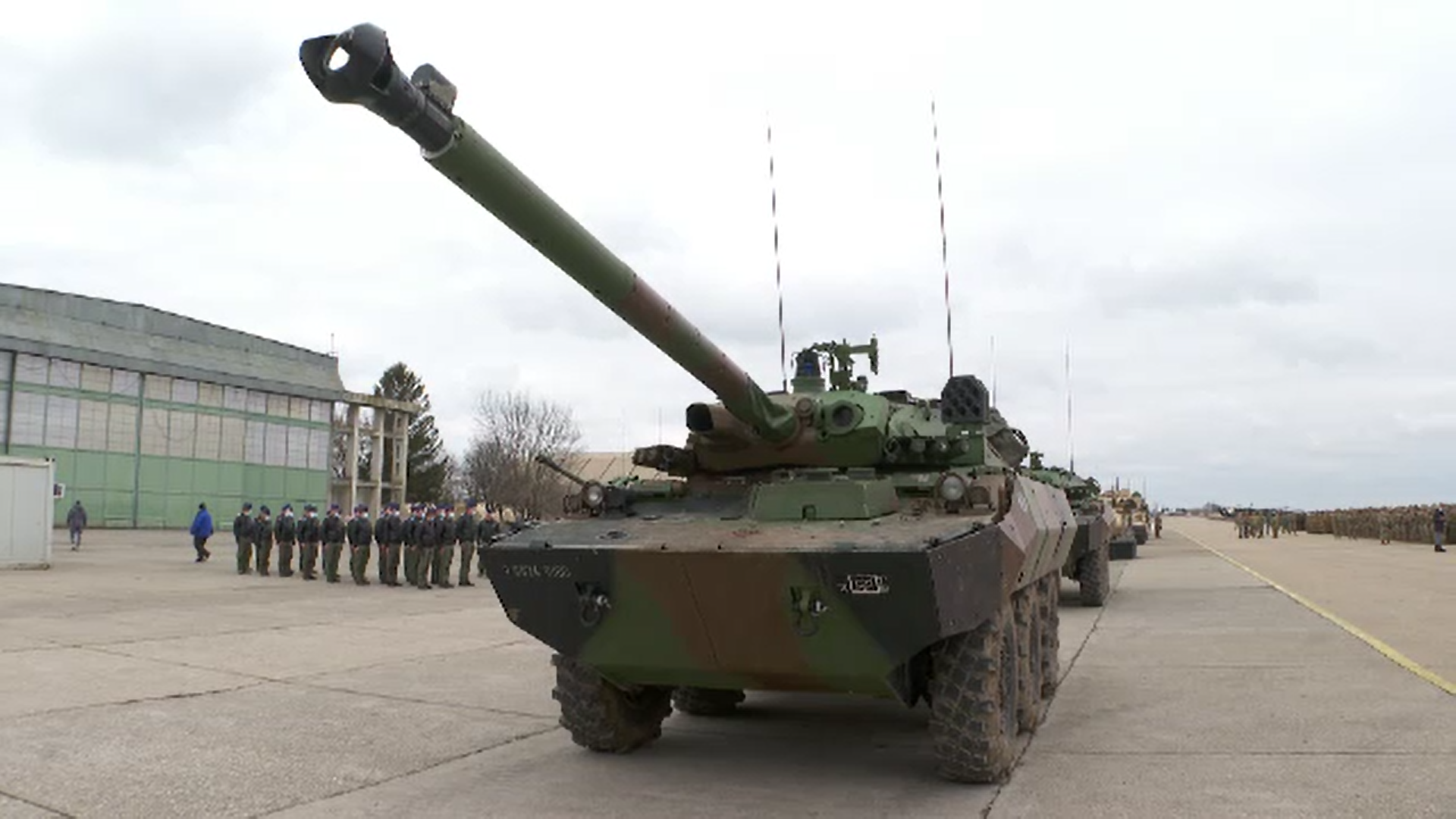 Aproximativ 300 de militari belgieni s-au alăturat forței de reacție rapidă a NATO dislocată în România