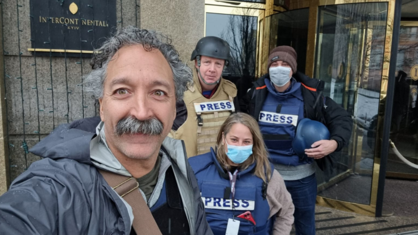 Un cameraman Fox News și o jurnalistă ucraineană au fost uciși într-o mașină, în Kiev