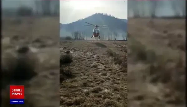 O femeie a murit și zeci de mașini au fost distruse din cauza incendiilor de vegetație, în Cluj