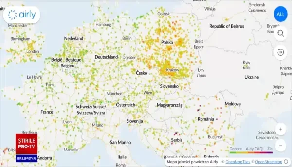 Războiul din Ucraina ar provoca poluarea aerului în România. Valorile toxice au fost de 2-3 ori mai mari decât cele normale