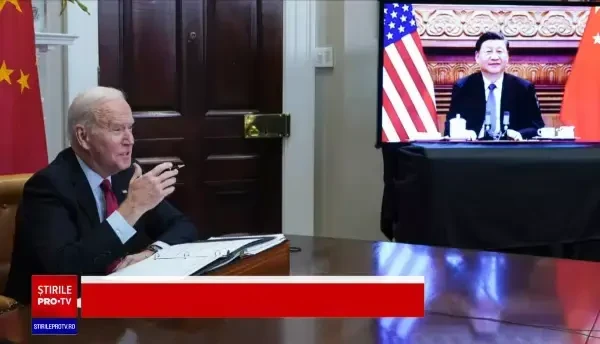 Discuția dintre Joe Biden și Xi Jinping s-a încheiat. Președintele chinez: Un conflict nu este în interesul nimărui