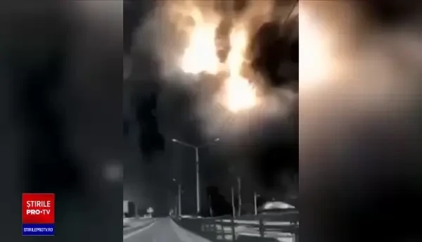 Ucraina este acoperită de un nor toxic din cauza bombardamentelor. Autoritățile din România au intrat în alertă