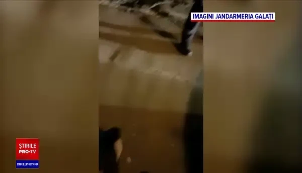 Un bărbat de 35 de ani din Galați, înarmat cu o macetă, a vrut să-și pună la punct vecinii