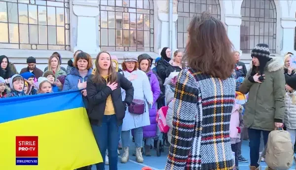 Peste 200 de elevi ucraineni au început cursurile într-un liceu din București. Au ore în ucraineană, engleză și română