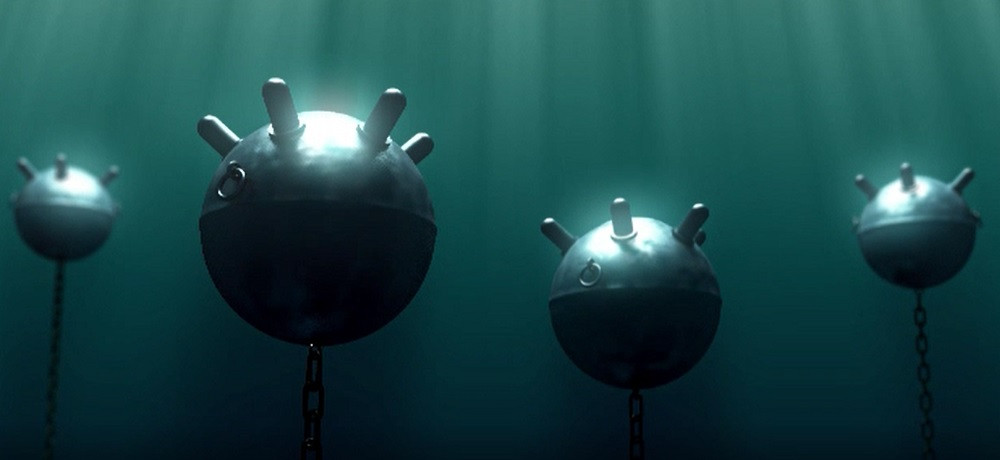 Incident deosebit de grav la intrarea în strâmtoarea Bosfor. O mină care plutea în largul mării, descoperită de navigatori