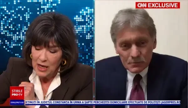 Discuție incredibilă la CNN. Purtătorul de cuvânt al lui Putin s-a încurcat când încerca să justifice războiul