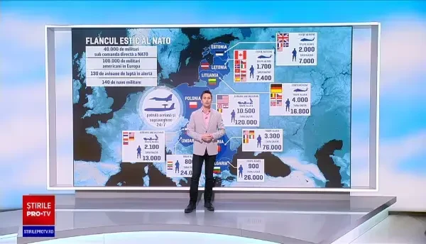 Amenințată de Rusia, NATO își întărește puternic flancul estic. Peste 300.000 de militari ai Alianței sunt în alertă maximă