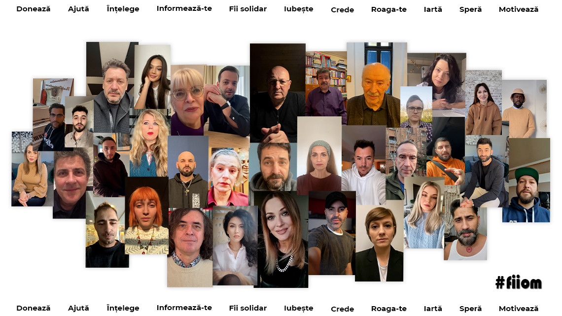 #FiiOm Amplă campanie umanitară pentru victimele din Ucraina, lansată de Crucea Roșie și Roton Music