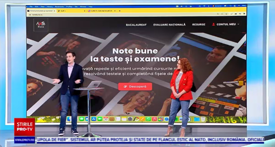 Platforma gratuită prin care elevii se pot pregăti pentru Bac și Evaluarea Națională la Română și Matematică