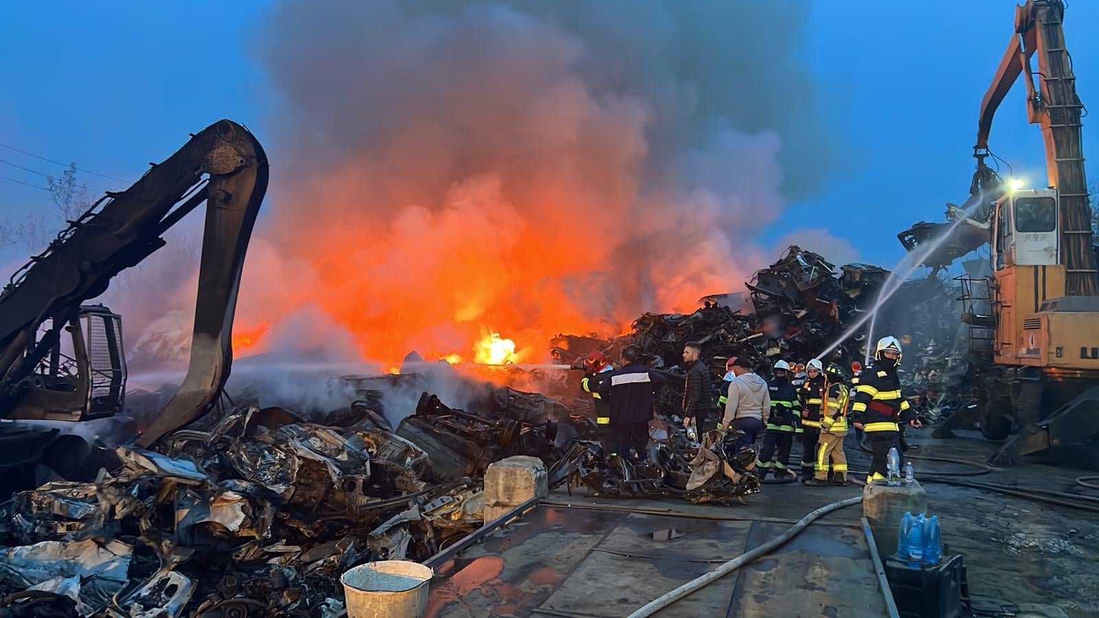 incendiu glina