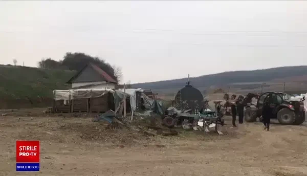 Inconștiență la un pas de tragedie. Un fermier din alba a depozitat peste 100 de azot lângă un rezervor de motorină