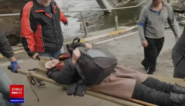 Ucrainean: “Este teribil. Este barbar. Este opera unui om care nu este sănătos la cap”