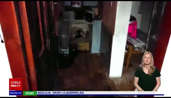 O fetiță de trei ani din Vaslui a murit în urma unui incendiu pornit de la cărbunii încinși care au căzut din sobă