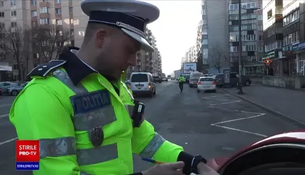 Razie a polițiștilor din Târgu Mureș. Sute de șoferi au rămas fără permis de conducere sau au fost amendați