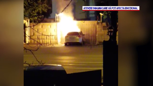 Filmul incidentului șocant de la Ambasada Rusiei. Bărbatul care și-a dat foc în mașină, condamnat pentru că și-a violat fiica