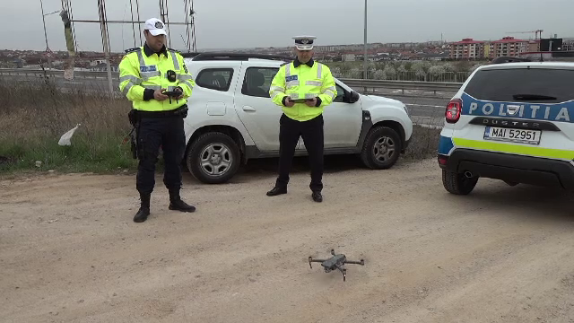 Veste proastă pentru șoferii indisciplinați. Poliția are de acum drone de supraveghere, care vor fi dotate și cu radare