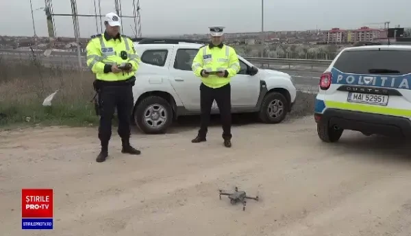 Veste proastă pentru șoferii indisciplinați. Poliția are de acum drone de supraveghere, care vor fi dotate și cu radare