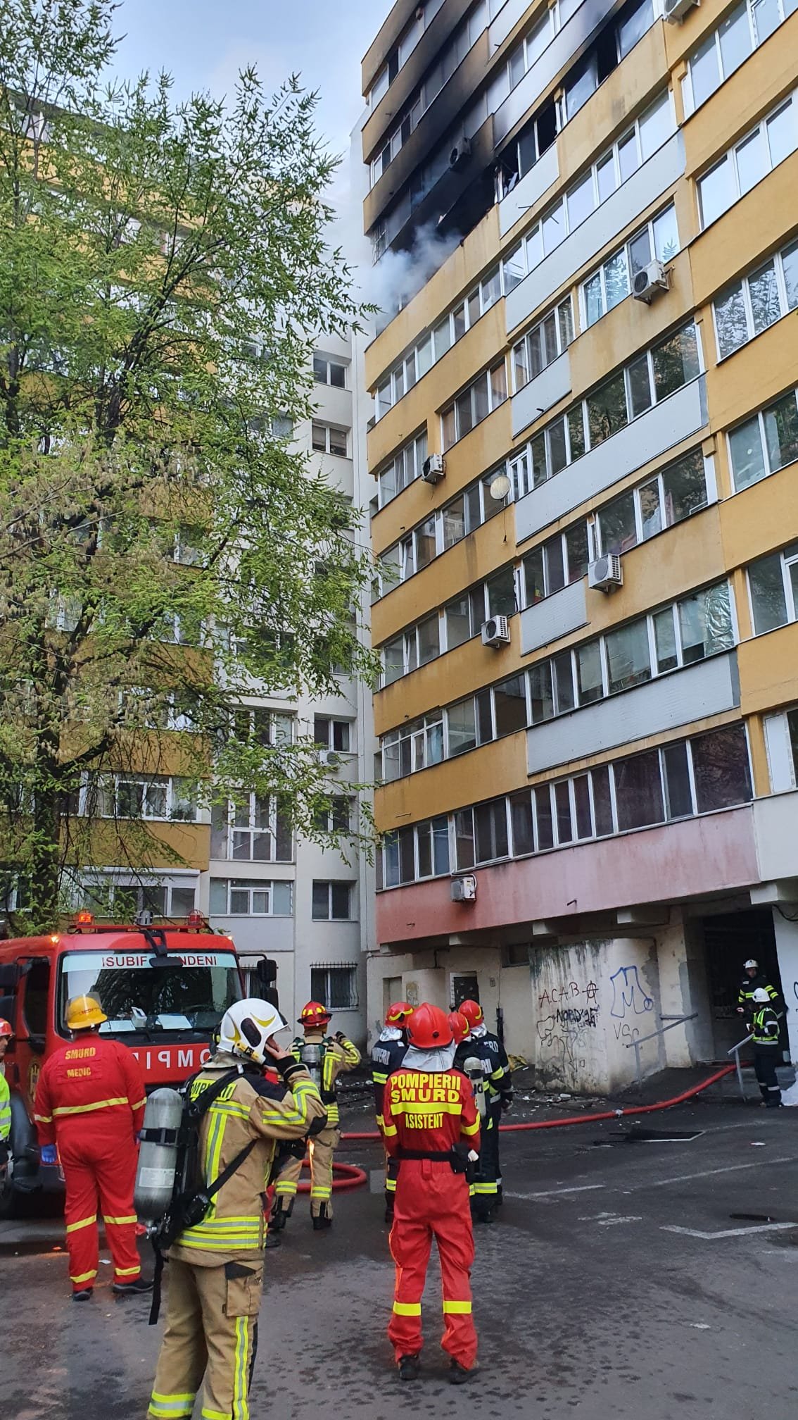 incendiu dna ghica