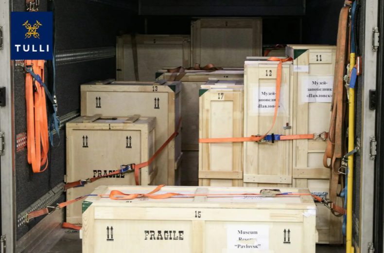 Camioane ruseşti care repatriau opere de artă „inestimabile”, interceptate în Finlanda. Încărcătura a fost confiscată