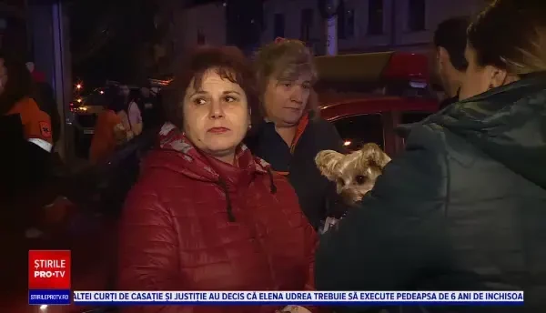 Două case au fost distruse de un incendiu puternic în București