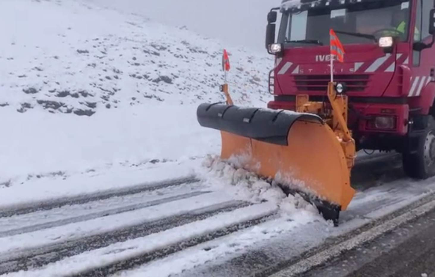 Iarna s-a întors în România. Cod galben de vreme rea în câteva regiuni