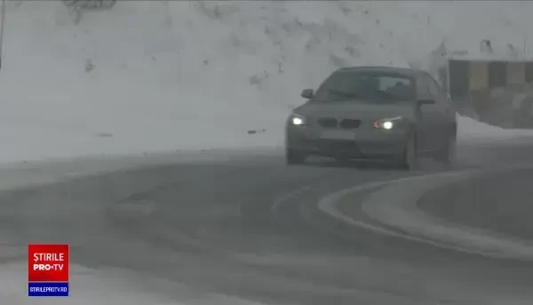 Iarna s-a întors în România. Cod galben de vreme rea în câteva regiuni