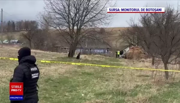 Dubla crimă de la Botoșani. Tatăl vitreg al fetei de 13 ani a fost arestat preventiv, dar nu recunoaşte nimic