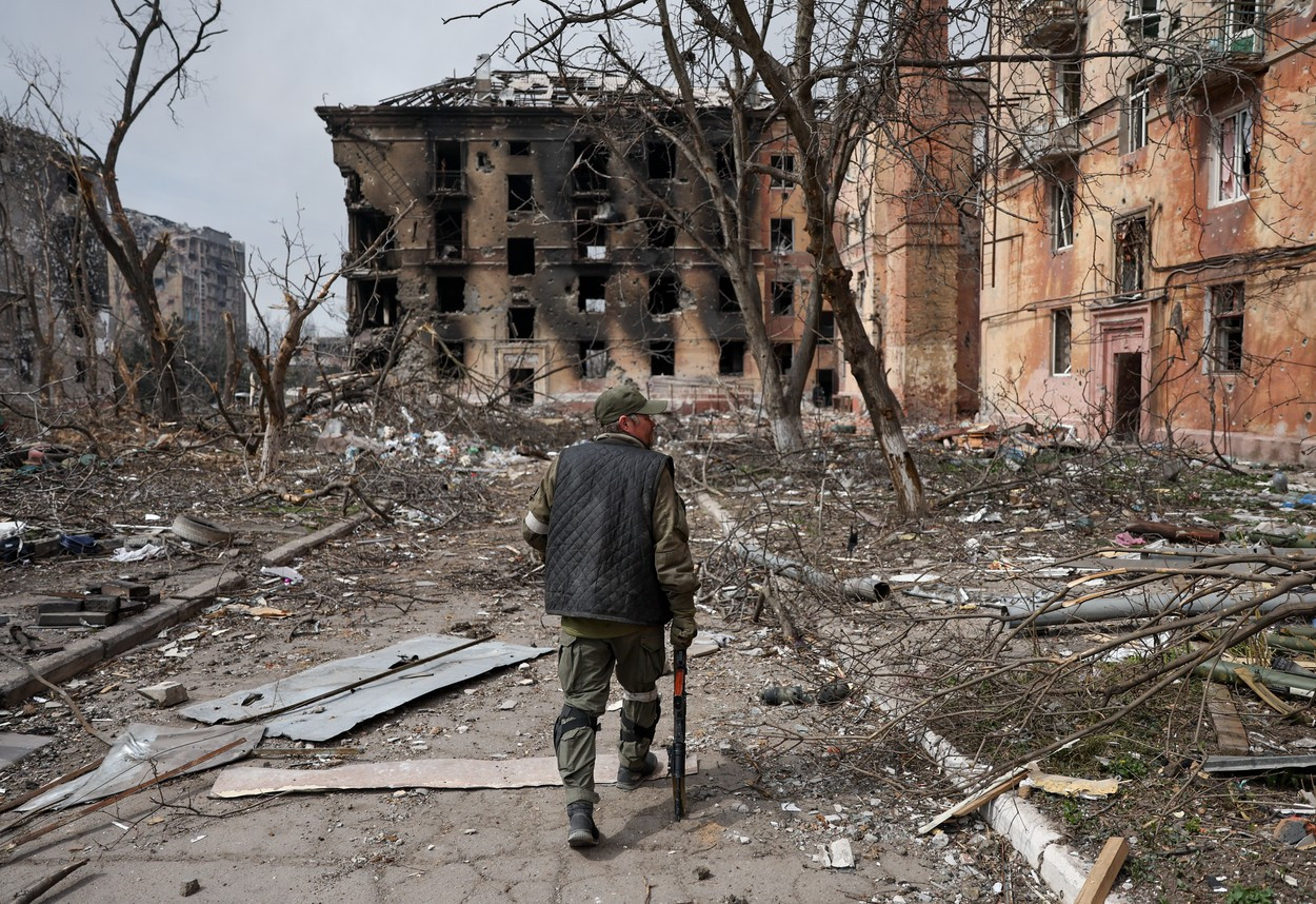 Mariupol, Ucraina, razboi