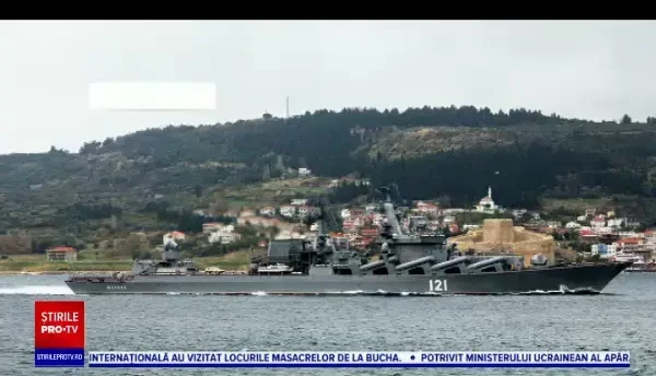 Război în Ucraina. Sinteza evenimentelor din 14 aprilie 2022. Rusia recunoaște oficial scufundarea navei amiral „Moskva”