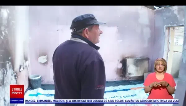 Mormane de moloz și scrum. Asta a rămas, după un incendiu care a mistuit un bloc din Cluj-Napoca