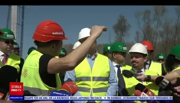 Golden Gate-ul de la Brăila este gata în proporție de 65%. Când s-ar putea circula pe el