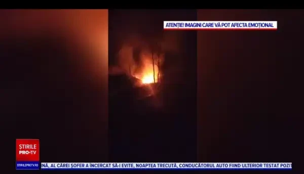 Un bărbat din Neamț și sora lui au murit într-un incendiu. Femeia intrase să își salveze fratele