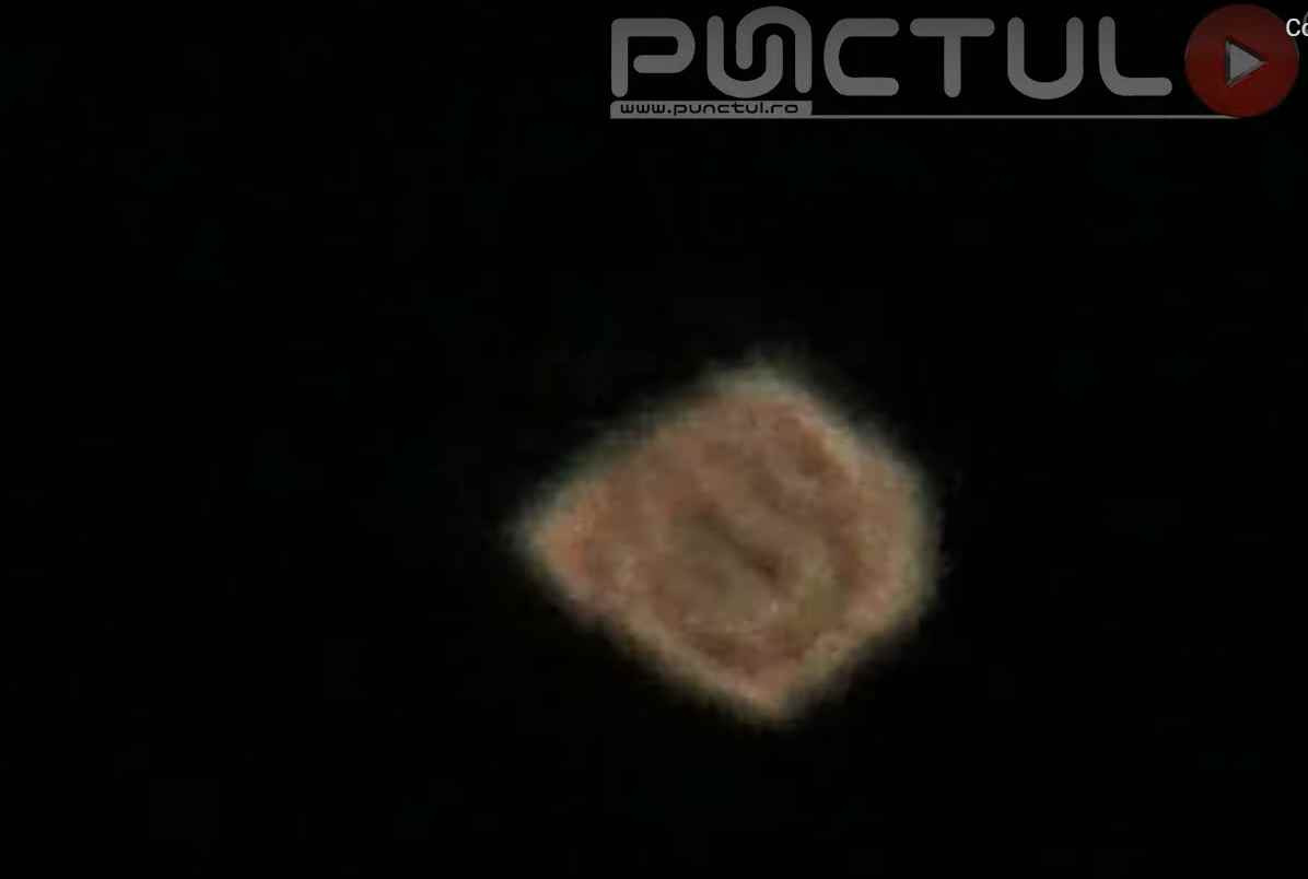 OZN filmat deasupra localității Târnăveni, Mureș. Ce spun martorii |VIDEO