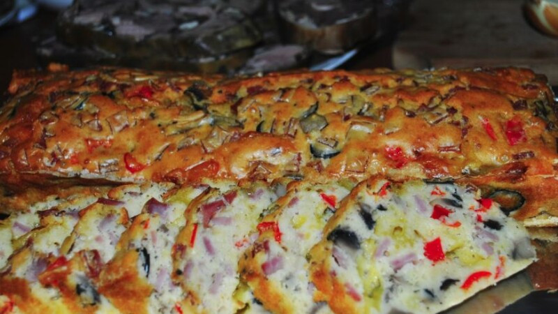 REȚETE DE PAȘTE | Chec aperitiv pentru masa de Paște