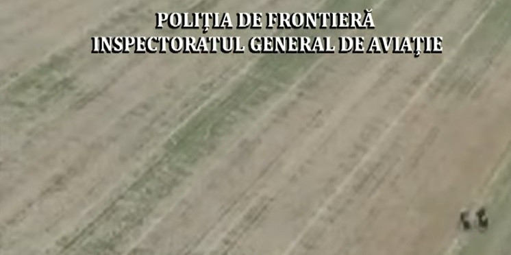 Patru ucraineni au fost văzuți din elicopter când încercau să intre ilegal în România