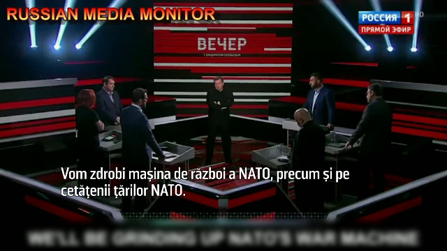 Propagandistul lui Putin amenință cu război împotriva Europei: Vom zdrobi mașina de război a NATO și cetățenii țărilor NATO
