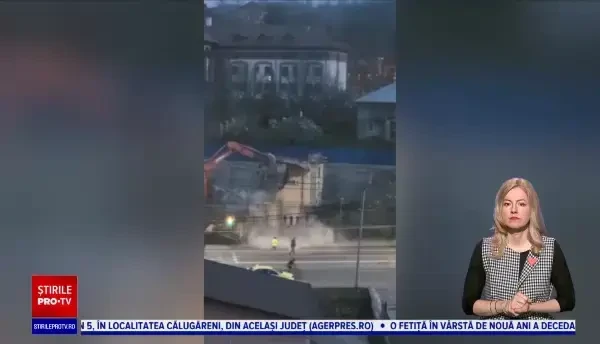 Hanul 3 Sarmale, pe unde au trecut Eminescu și Creangă, a fost demolat în toiul nopții. Reacția sfidătoare a proprietarului