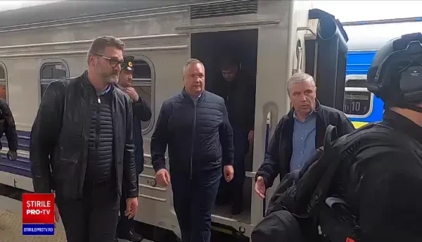 Ce mesaj le-a transmis Zelenski lui Ciucă și Ciolacu după vizita din Kiev