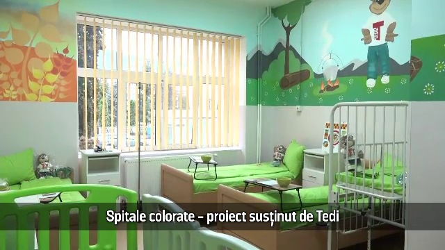 (P) A fost lansat proiectul ”Spitale colorate” prin care Tedi aduce un mic zâmbet copiilor bolnavi