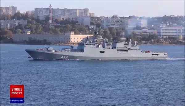 Rusia apelează la delfini militari la baza sa navală din Marea Neagră, pentru a se proteja de un atac subacvatic
