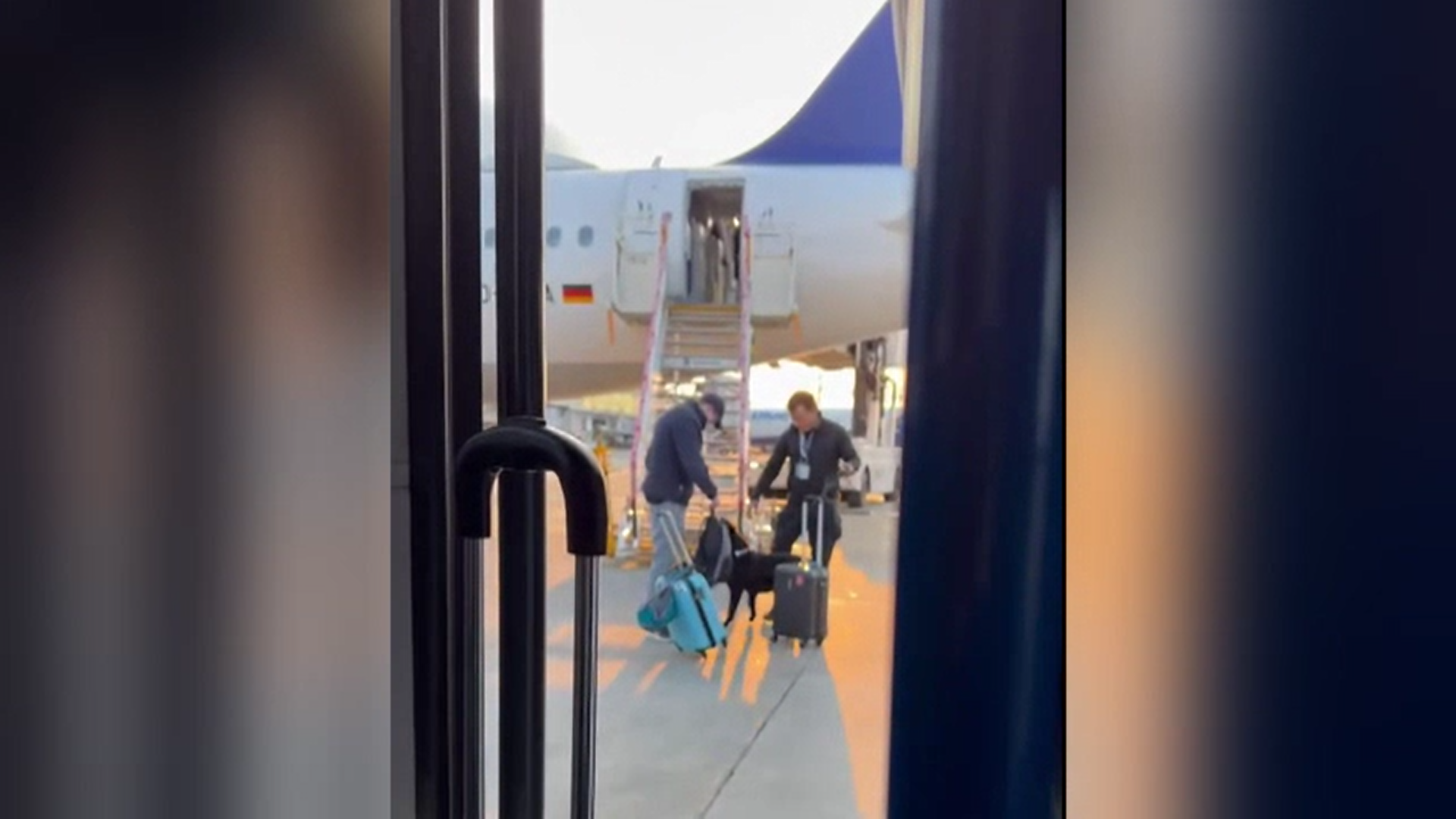 Ce le-a transmis inițial pilotul pasagerilor din avionul vizat de o alarmă falsă cu bombă în care se afla și Piedone