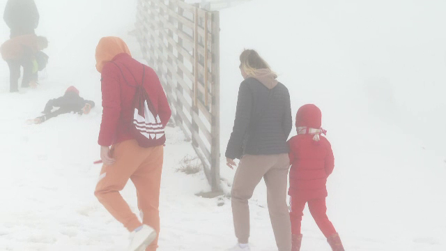 Zăpadă la la Cota 2000, de 1 mai. „Ultimul schi, neașteptat, nesperat”